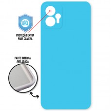 Capa Motorola Moto G13 - Cover Protector Azul Água